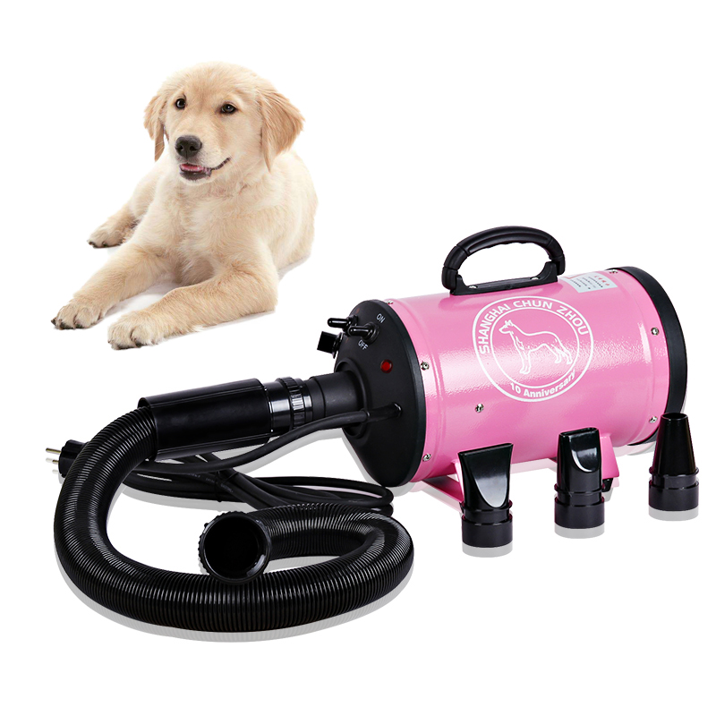 Pet Supplies And More - 1 ピース BS-2400 ペット用品犬ペットドライヤー 220 ボルトペット可変速犬ヘアドライヤー単一のモータペット水送風機