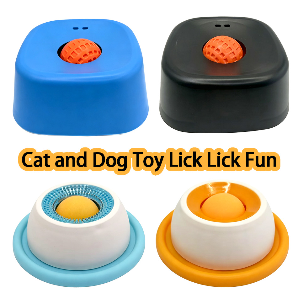 Slow Feeder Dog Bowl - 2026年新発売 滑り止め付きペット用舐めボウル スローフードデザイン 知育玩具 犬/猫用 楽しくて魅力的な給餌ソリューション