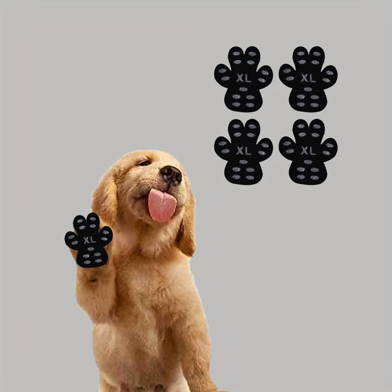 犬用滑り止めパッド 防水足保護パッド 粘着式シューズブーツソ - Dog Booties Paw Protector のレビューと価格