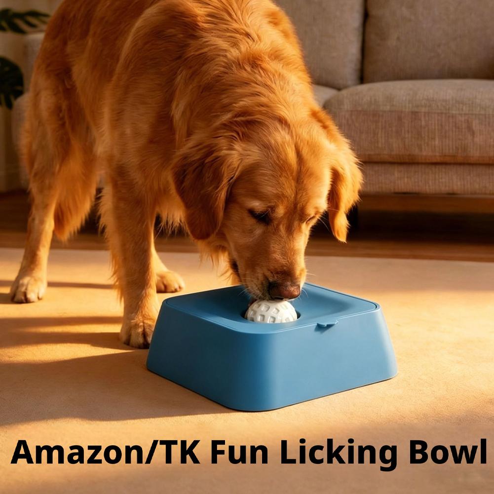 犬用舐めボウル、回転ボール付き、大容量ペット用スローフィーダ - Slow Feeder Dog Bowl のレビューと価格