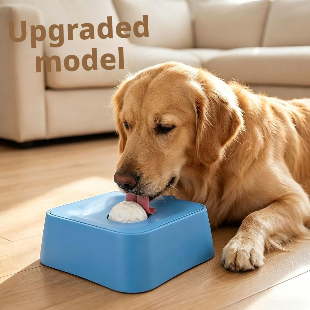 犬用舐めボウル、回転ボール付き、大容量ペット用スローフィーダ - Slow Feeder Dog Bowl のレビューと価格