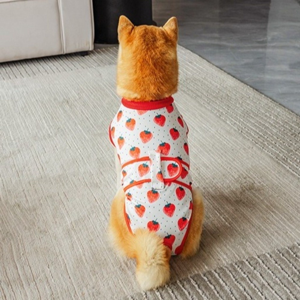 通気性のある犬用回復スーツ 暖かく快適なフィット感 犬用不妊 - Dog Anxiety Vest のレビューと価格