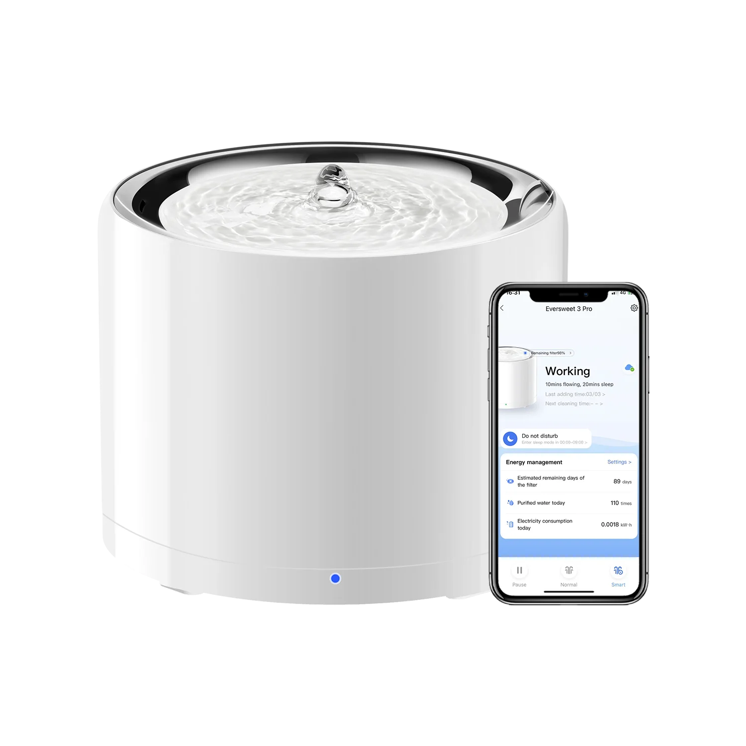 CANBOUN EVERSWEETシリーズ ペットスマートウ - Pet Water Fountain のレビューと価格