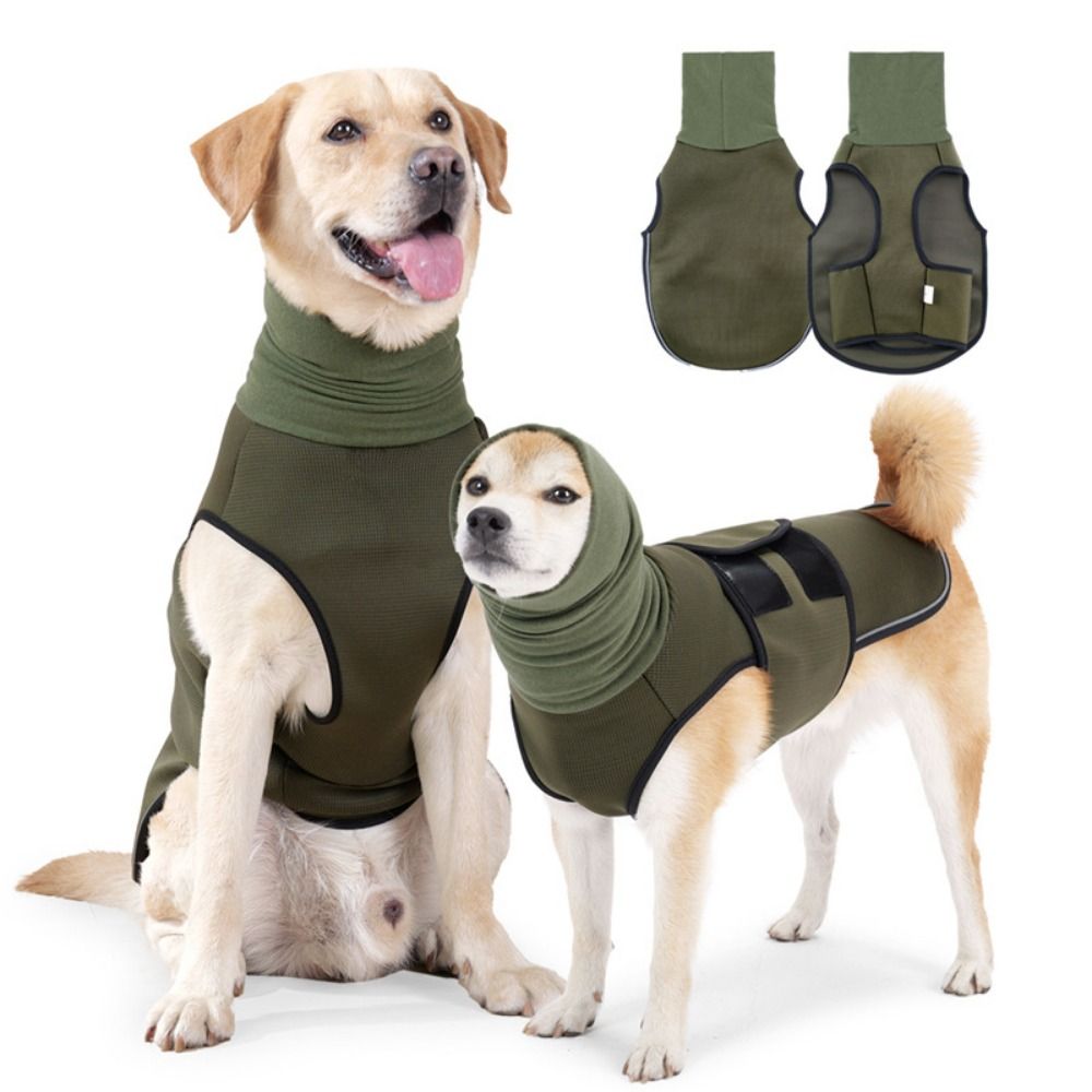 伸縮性のある犬用不安解消ベスト 反射素材 防風 犬用落ち着か - Dog Anxiety Vest のレビューと価格