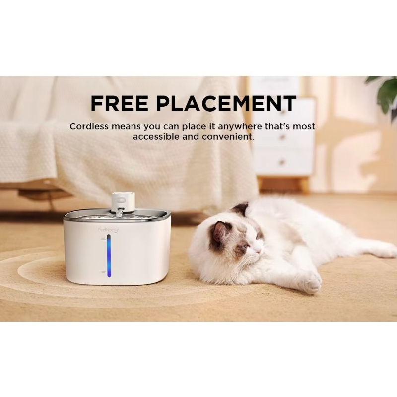 ステンレス製ペット用ウォーターボウル 電動自動センサー式猫用 - Pet Water Fountain のレビューと価格