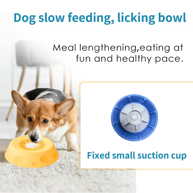 ペット用ヨーグルト舐めマット、犬猫用スローフィーダー - イ - Slow Feeder Dog Bowl のレビューと価格