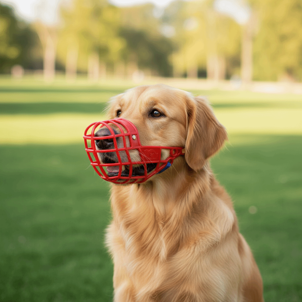ペット用品 調節可能な噛みつき防止マウスカバー 通気性抜群  - Pet Supplies Vet のレビューと価格