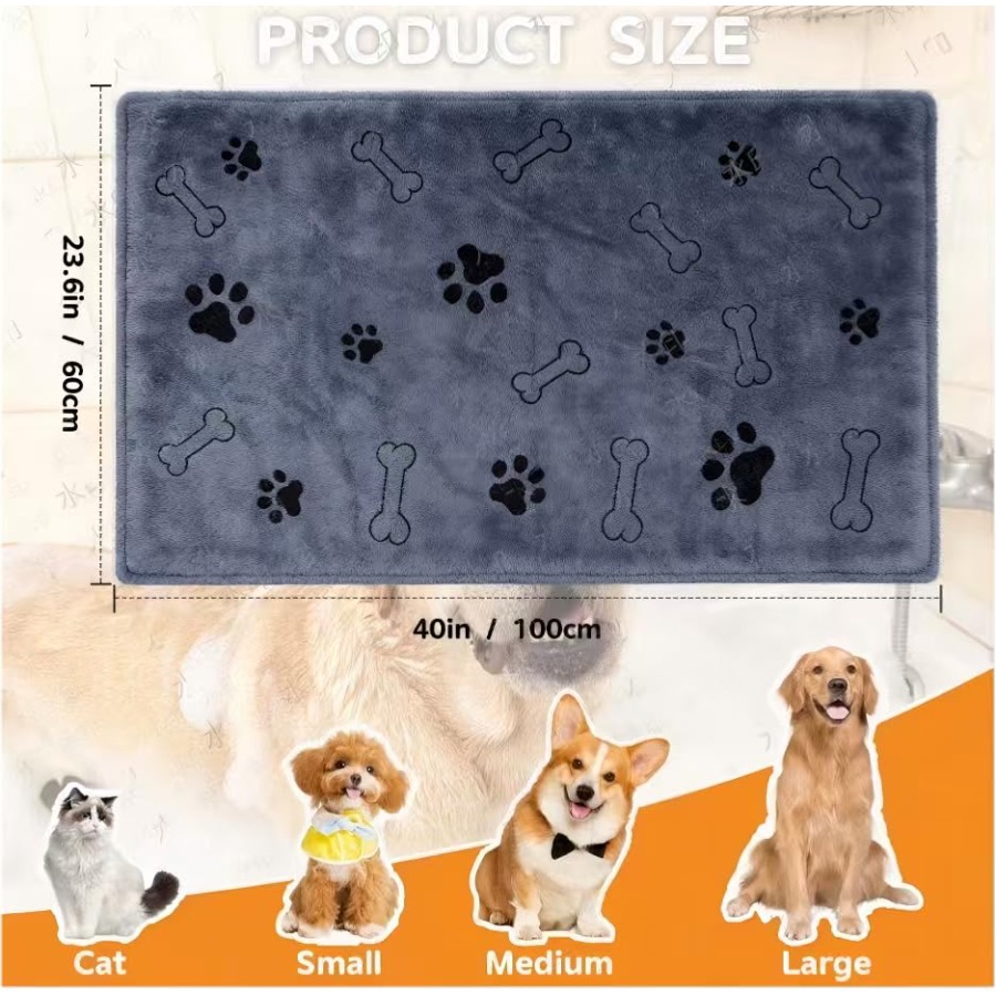 3点セット 犬用バス用品、犬用バスブラシ、犬用洗浄用手袋、犬 - Pet X Supplies & Tack Photos のレビューと価格