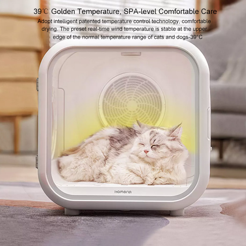 全自動ペット猫毛乾燥ボックス 39 度定温 U 字型フルエア - Pet Supplies And More のレビューと価格