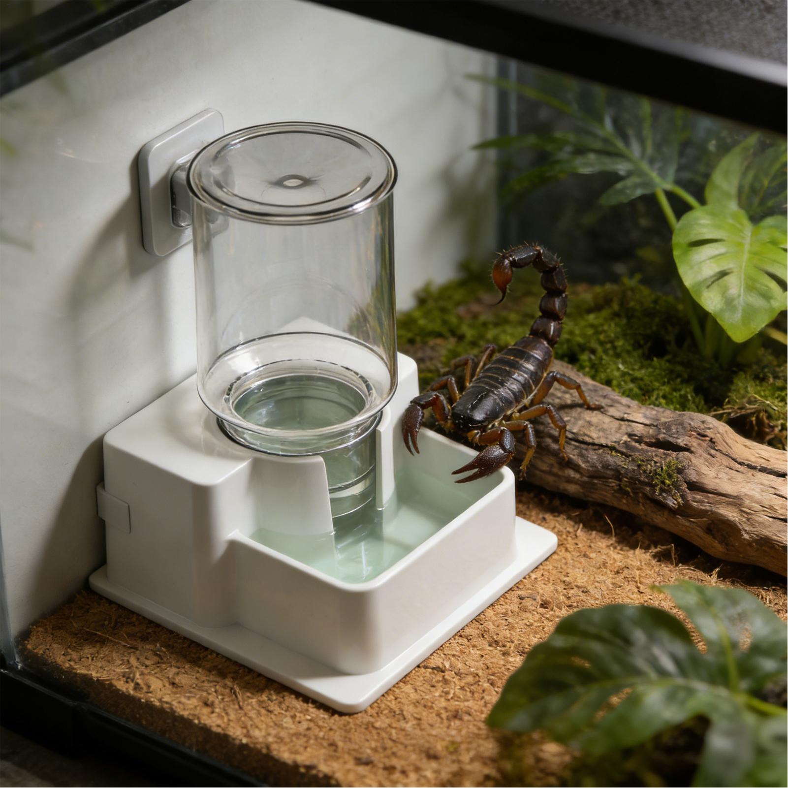 ヒゲトカゲ用自動給水器、テラリウム用ウォーターディッシュ、カ - Pet Water Fountain のレビューと価格