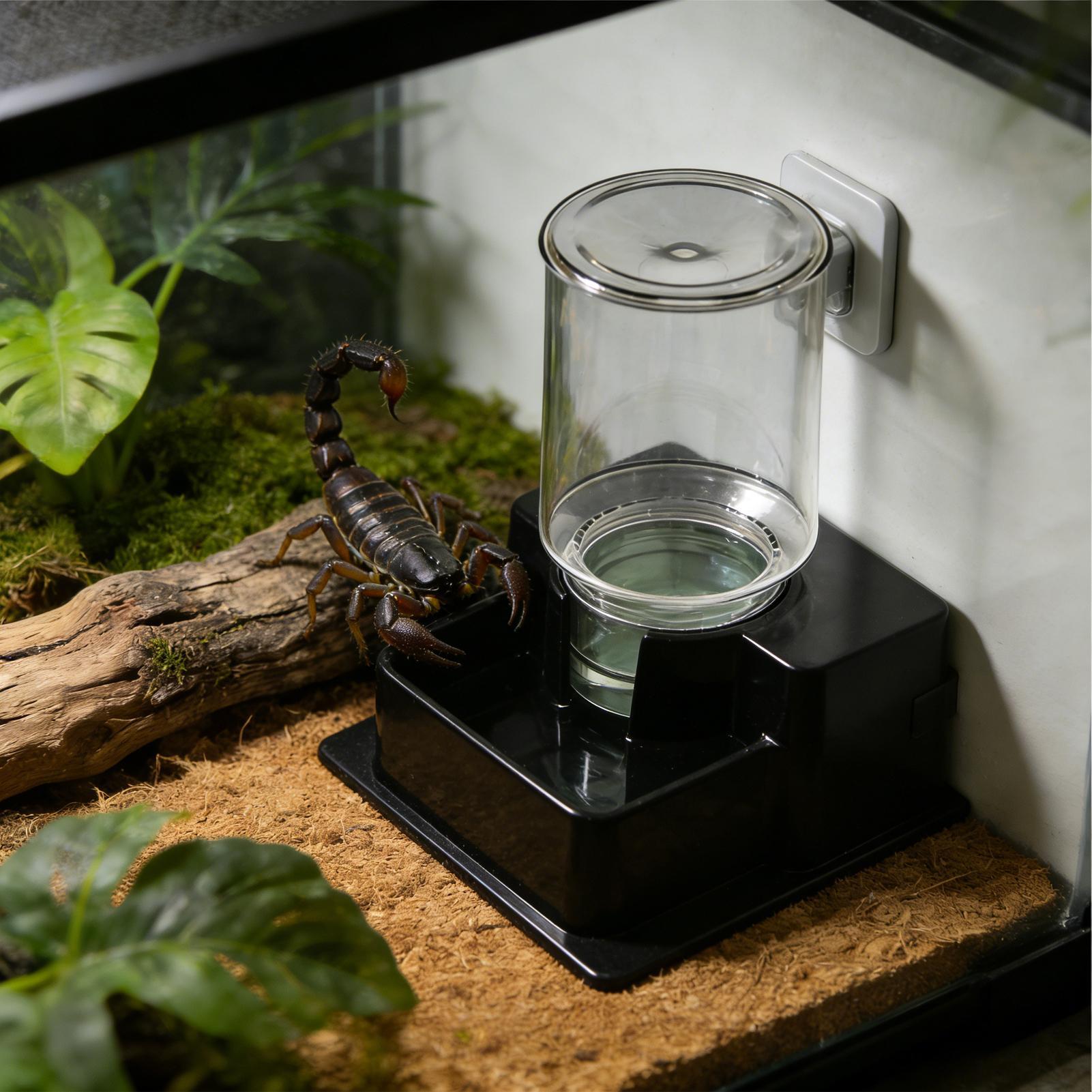 ヒゲトカゲ用自動給水器、テラリウム用ウォーターディッシュ、カ - Pet Water Fountain のレビューと価格