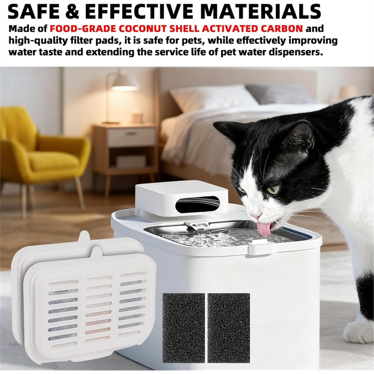 (A02R) PET-KIT用フィルターユニット15個セット - Pet Water Fountain のレビューと価格