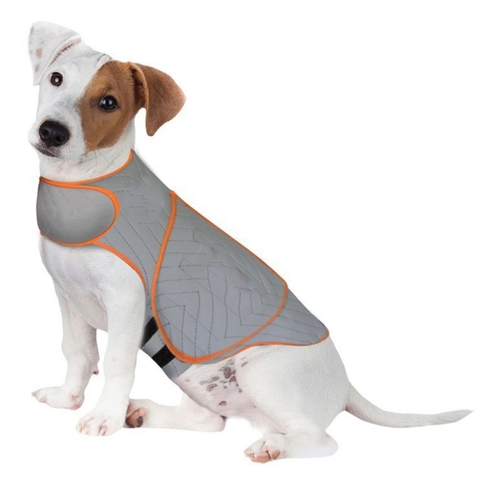 犬用コート 弾性犬用不安解消ジャケット 反射素材 肌に優しい - Dog Anxiety Vest のレビューと価格