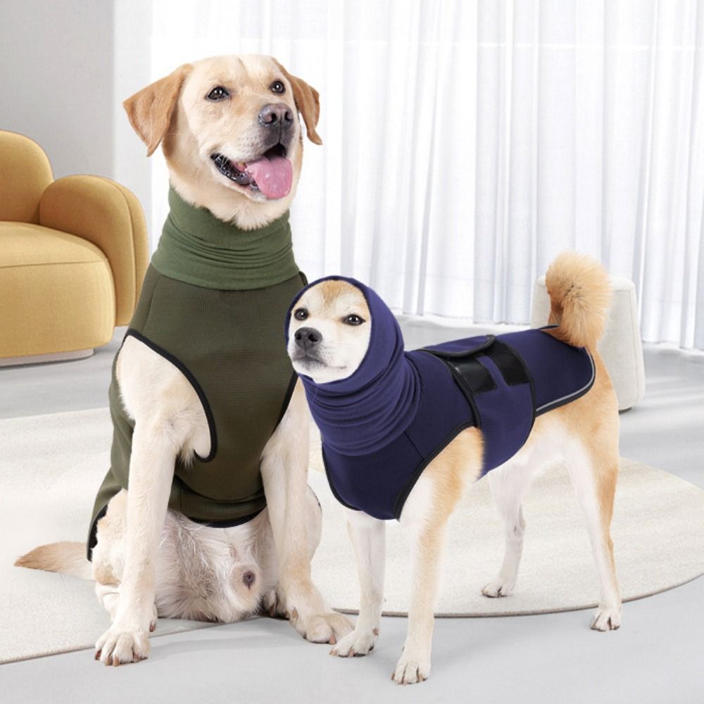 実用的な弾性犬不安解消ベスト反射防風犬鎮静服調節可能なソフト - Dog Anxiety Vest のレビューと価格