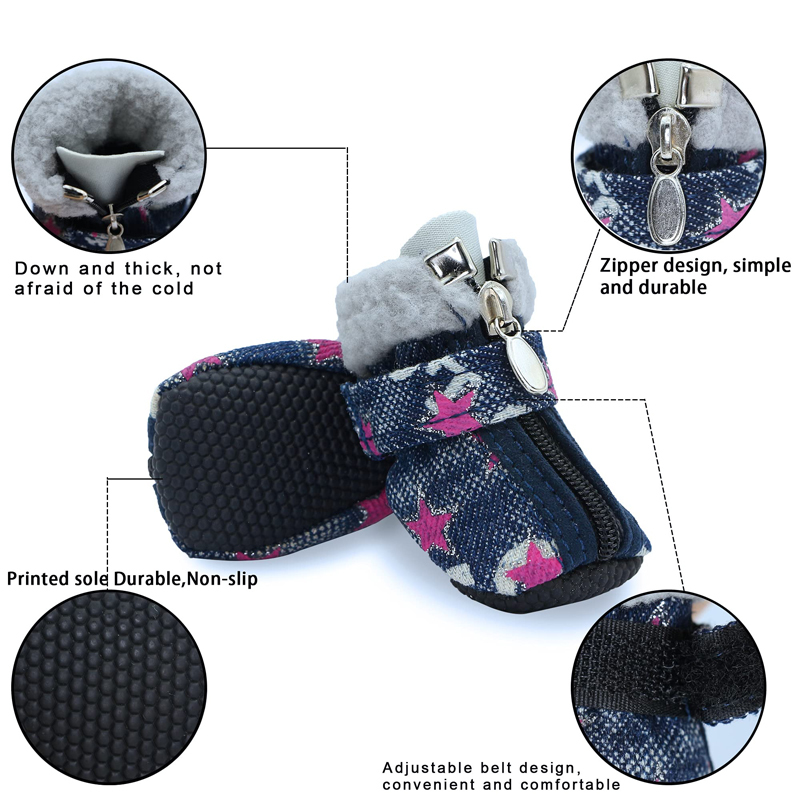 BENEPAW-快適な滑り止めの犬のブーツ,暖かい冬の靴,屋 - Dog Booties Paw Protector のレビューと価格